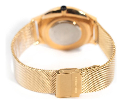 Relógio Analógico Feminino Chilli Beans Dourado Claro