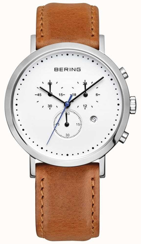 Reloj Bering Men Watch Polished Silver 10540-504