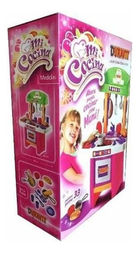 Mi Cocina Duravit Chica Cocinita Accesorios Nena Color Rosa Rosa Chicle