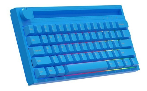 Imagen 2 de 10 de Teclado Mecánico Bluetooth Switch Pink Ajazz K620t V2 Blue