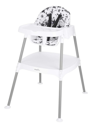 Trona Convertible Evenflo 4 En 1 Eat & Grow Para Bebés, Bebé
