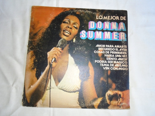 Disco Vinilo   Lo Mejor De Donna Summer  1978 Nacional