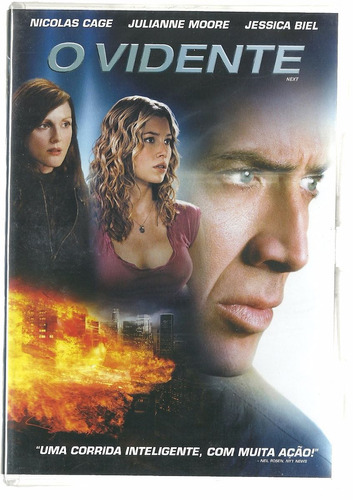 Dvd O Vidente - Nicolas Cage Julianne Moore - Original Novo