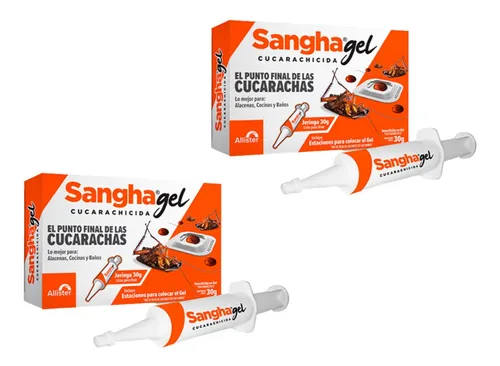 comprar Veneno Mata Cucarachas Sangha Gel Cucarachicida Dos Jeringas