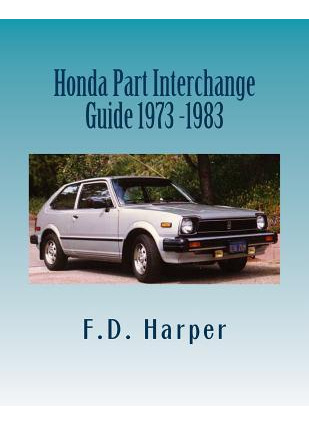 Libro Honda Part Interchange Guide 1973 -1983 - F D Harper