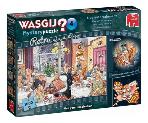 Puzzle 1000 Piezas Wasgij Mystery 4 - Jumbo