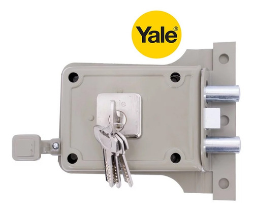 Cerradura De Seguridad Yale Derecha Sobreponer 987 Plus