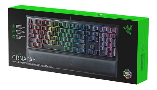 Teclado Gaming Razer Razer Ornata V2 Membrana Usb Ingles 