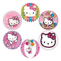 Comprar 18 Obleas Comestibles 5 Cm Diámetro Kitty