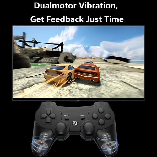 Controlador Inalámbrico Recargable Bluetooth Para Ps3