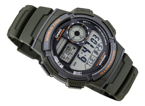 Reloj Para Hombre Casio Ae_1000w_3av Negro