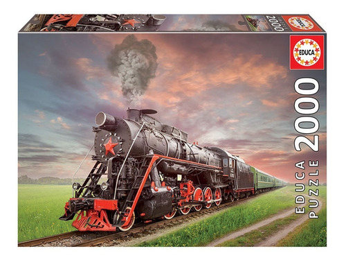 Puzzle Rompecabeza 2000 Piezas Tren Soviético Educa 18503