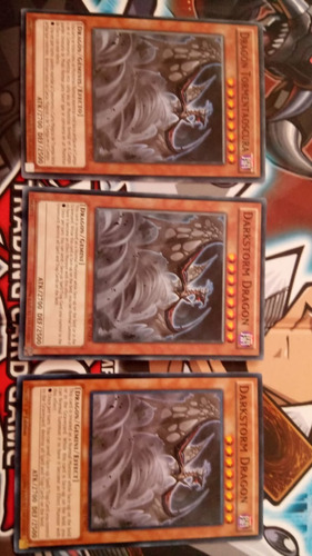 Yugioh! 3x Darkstorm Dragon Common