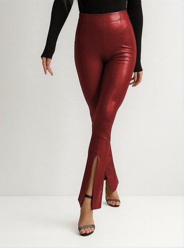 Leggings Acampanados De Talla Grande Para Mujer De Cintura A