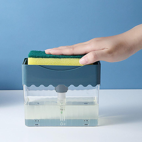 Dispensador De Jabón Para Lavar Platos Caja De Azul