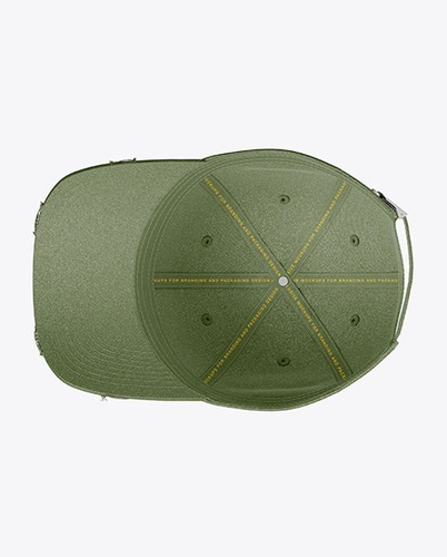 Yellow Images Mockups Pack 02 Boné Snapback