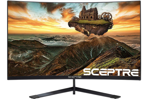 Monitor De Juego Curvo Sceptre 27 Hasta 165hz Displayport...