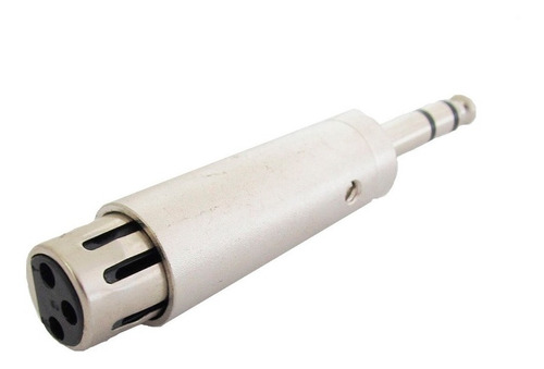 Adaptador Cannon Xlr Hembra A Plug 1/4