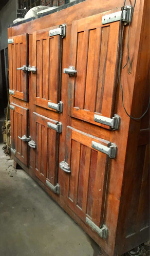 Heladera Madera Antigua. (Usado)