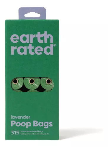 EARTH RATED® Bolsas Ecológicas para Desechos de Mascotas Caja con 8 Ro -  Smart Dogs México