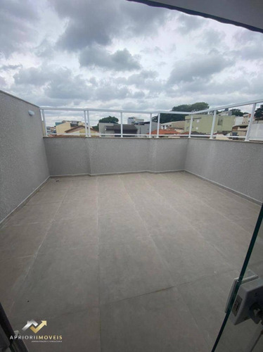 Cobertura Com 2 Dormitórios À Venda, 150 M² Por R$ 535.000 - Utinga - Santo André/sp - Co0942