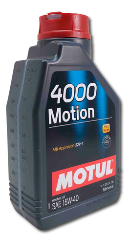 Aceite De Motor 15w40 Mineral 4000 Importado Motul