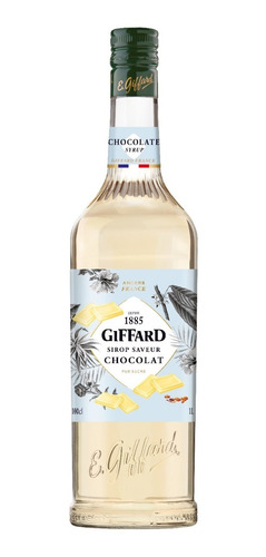 Giffard, Jarabe Sabor Chocolate Blanco, Botella 1 Litro