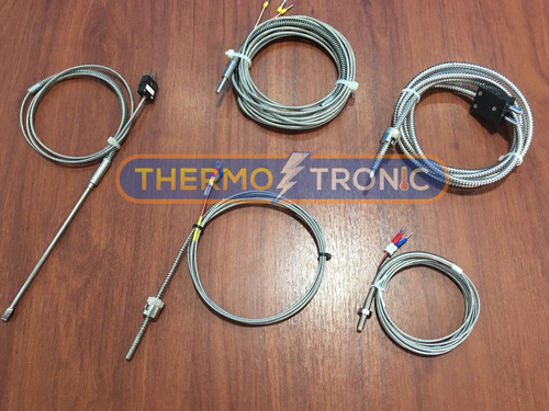 Sensores De Temperatura Tipo J, K Y Pt100