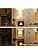 Set De 2 Apliques Led De Pared Con Pantalla Tela, Iluminació