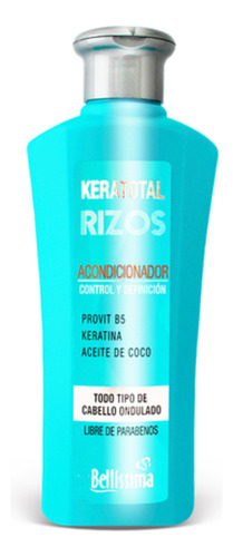 Kit Shampoo + Acondicionador Rizos X 270ml Bellissima