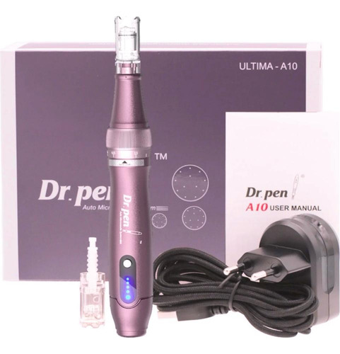 Caneta Dermapen A10 Dr.pen Microagulhamento Bateria Qr Code