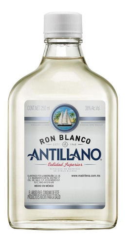 Ron Antillano Blanco 250 Ml