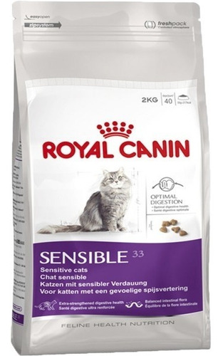 Imagen 1 de 8 de Alimento Gatos Royal Canin Sensible 33 Digestiva 7.5 Kg