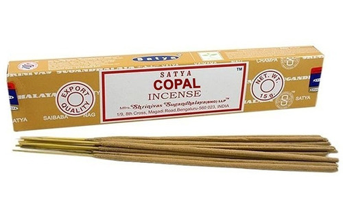 Incenso Indiano Satya Massala Nag Champa Copal Cx.3un.15g