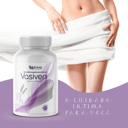 3x Vasiven 60 Caps Original - Fórmula Premium - Envio Hoje Sem Sabor