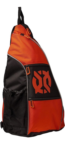 Onix Pickleball Pro Team Sling Bag - Naranja/negro