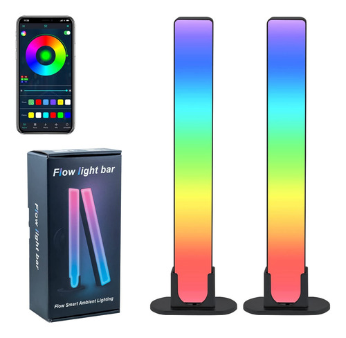 Barras De Luz Led Inteligente Con Sensor Sonido Ritmo Gamer Luz Rgb