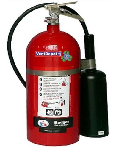 Extintor Para Oficinas Muro, Mxbsa-003, 6.8kg, Clase B C