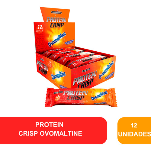 Protein Crisp Bar Ovomaltine 12 und Integralmédica