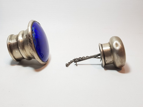 Imagen 6 de 8 de Antigua Plata Tapones Botellon O Estoque Esmalte Ro 1959