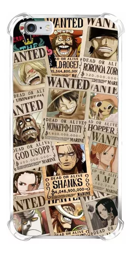 Capinha De Celular Compatível Anime One Piece Bilhetes