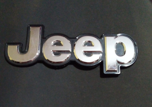 Insignia Jeep Cromado Para Jeep Renegade 