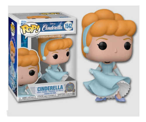 Funko Pop Disney Cinderella Colecionável Cinderela