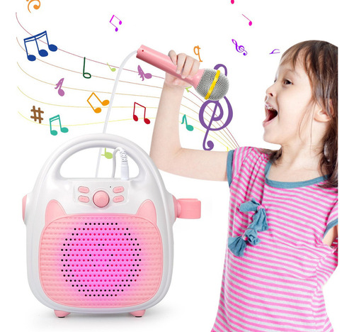 Re0 Máquina De Karaoke Para Niños, Bocina, Juguetes Para