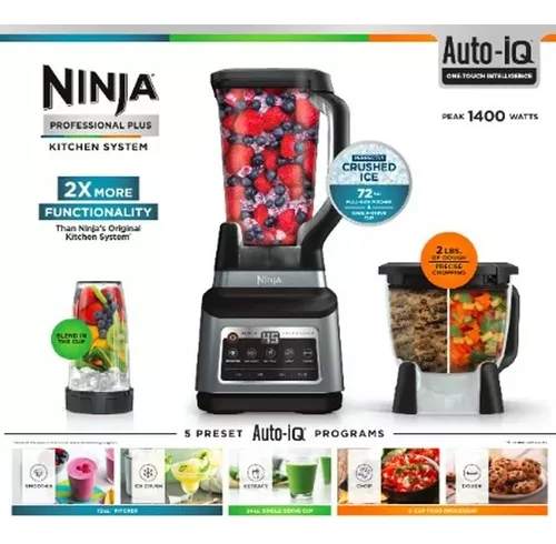 Liquidificador Ninja auto IQ kitchen System