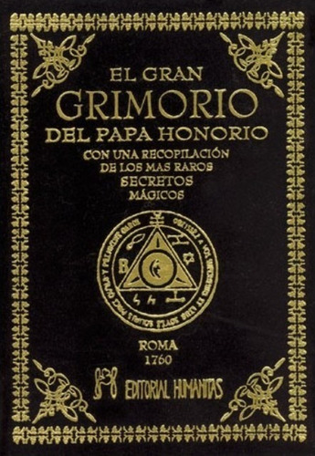 El Gran Grimorio Del Papa Honorio (t)