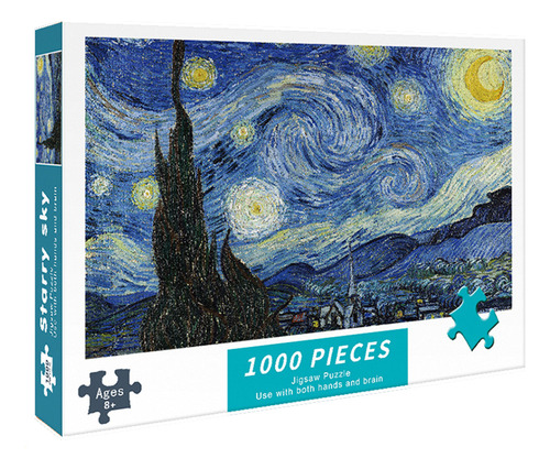 1000 Piezas Rompecabezas Van Gogh La Noche Estrellada