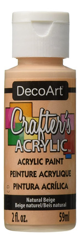 Decoart Crafter's Acrilico  De 2 Onzas  Color Azul Marino.
