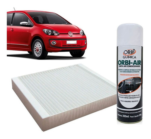 Filtro Do Ar Condicionado Cabine Sk1080 Vw Up 2014 Em Diante