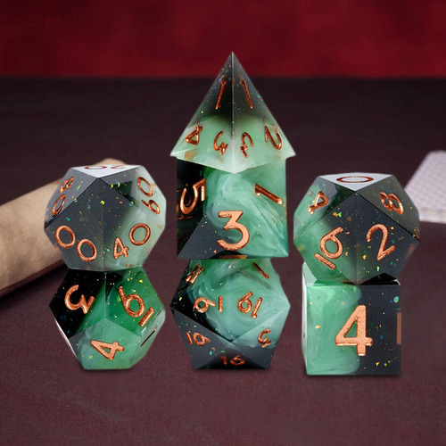 7x Juego De Dados Poliédricos, Juguetes Estilo A Estilo A